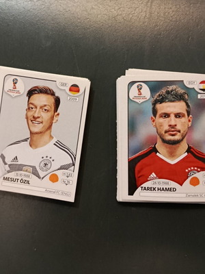 Panini FIFA World Cup 2018 stickers like new, set of 58
