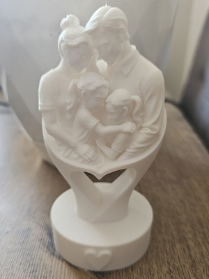 3D Printed Family Sculpture New