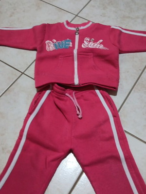 Tracksuit set used, size 2 years