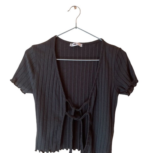 Blouse with ties new, size S