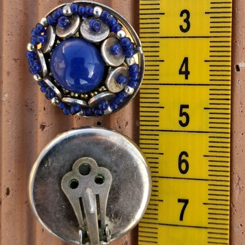 Vintage clip-on earrings used