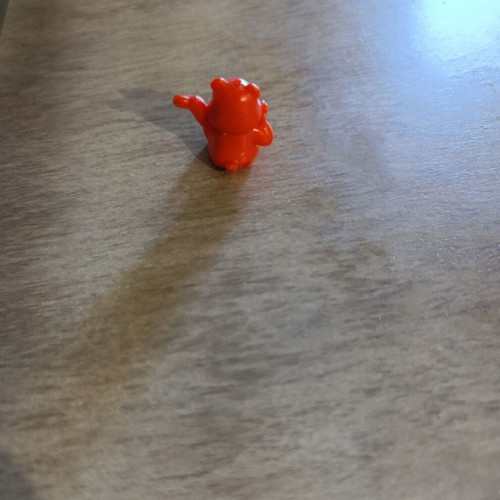 Care Bears figure like new, miniature vanilla bear