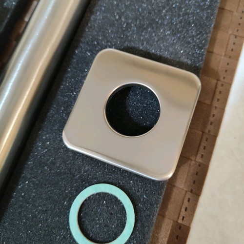 Paffoni siphon square washbasin ZACC221ST