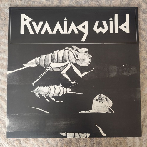 Running Wild Black Demons On Stage LP used