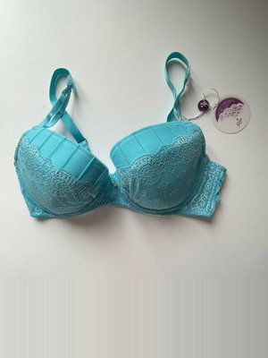 Luna balconet σουτιέν τυρκουάζ καινούργιο 80D