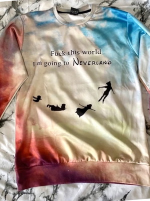 Φούτερ Mr. Gugu & Miss Go Neverland σαν καινούργιο, unisex, one size