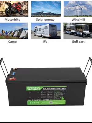24V 100Ah Lithium Battery for Photovoltaic System