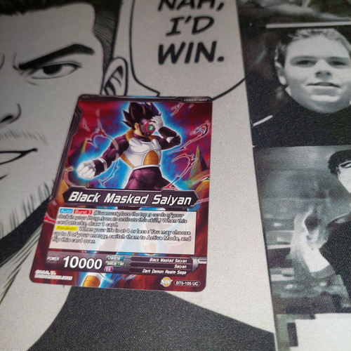 Powerthirst Black Masked Saiyan card like new