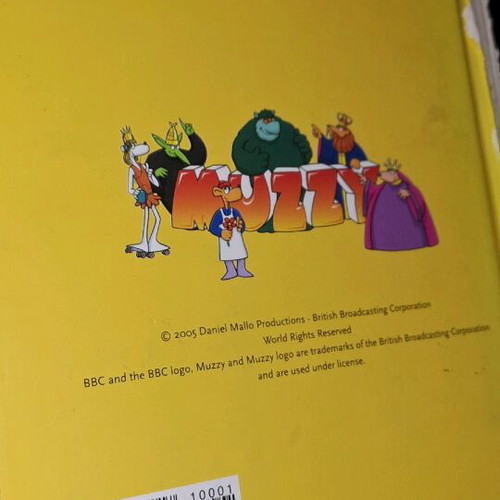 Muzzy BBC language learning book used