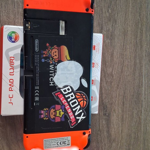Nintendo Switch console like new with original screen protector