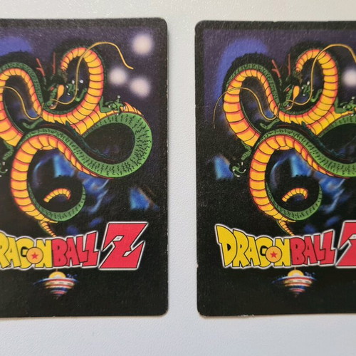 Dragon Ball Z Vegeta Limited Saiyan Saga 2 cards like new