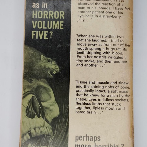 Herbert Van Thal The 6th Pan Book Of Horror Stories book, 1965