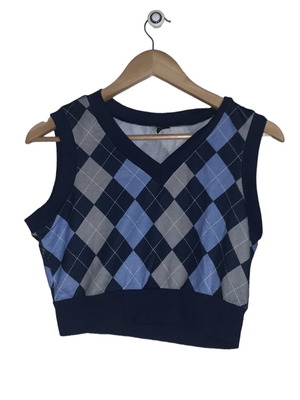 Wool cardigan vest new, size M