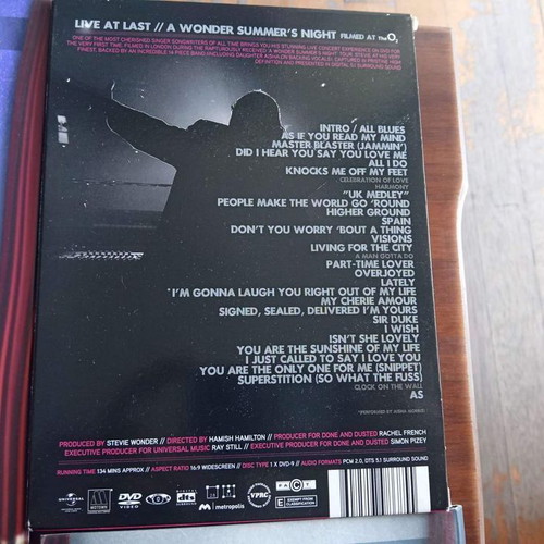 Music CDs used from Carlos Santana, Stevie Wonder, The Stranglers and more