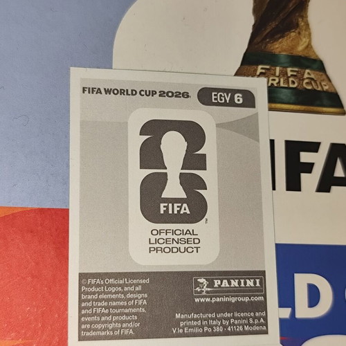Khaled Sobhi World Cup 2026 Panini sticker