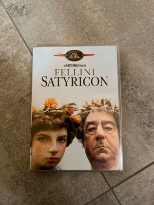 Fellini Satyricon DVD like new with Greek subtitles