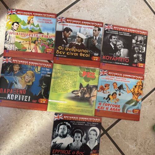 Rex DVD set like new, pack of 7, some double-sided