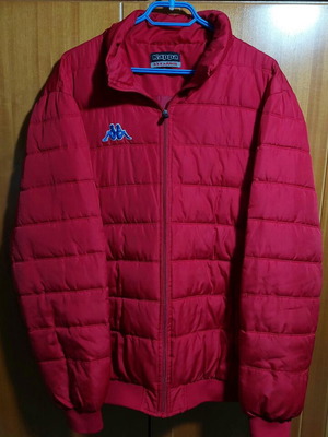 Kappa unisex jacket like new, red, size 3XL