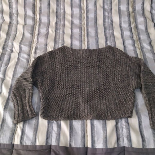 Crop sweater one size