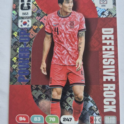 Minjae Kim 563 Defensive Rock Panini Adrenalyn XL FIFA 2026 card new