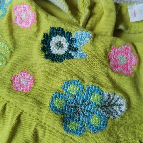 Orchestra pants and Dpam blouse set for 2-year-old girl