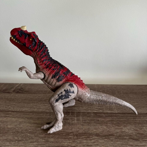 Mattel Jurassic World Camp Cretaceous Roar Attack Δεινόσαυρος σαν καινούργιος με κίνηση και ήχους