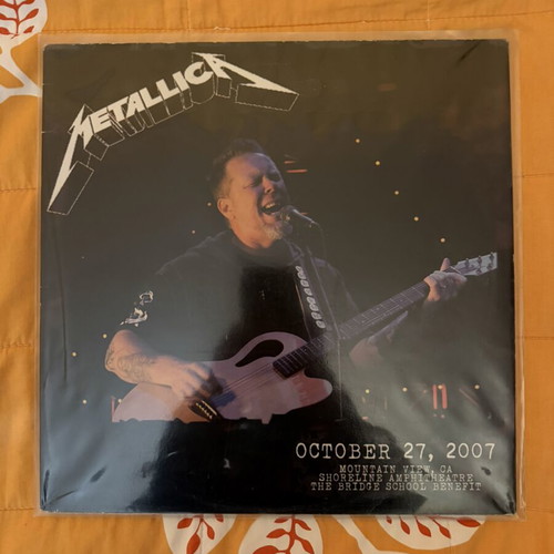 Metallica Live Bridge School Benefit 2007 vinyl like new