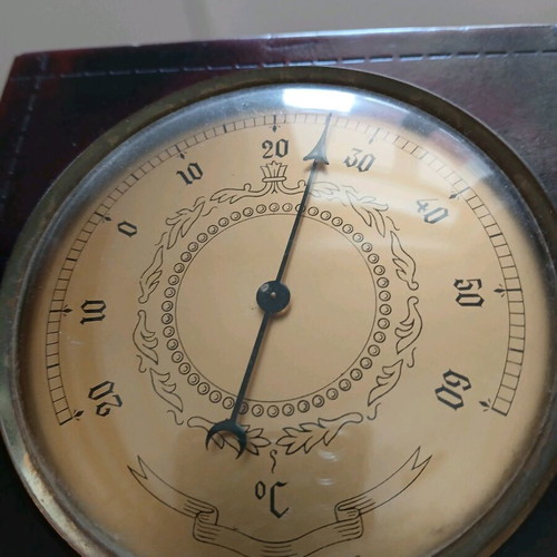 Vintage ξύλινο βαρόμετρο like new, επιτραπέζιο ή επιτοίχιο