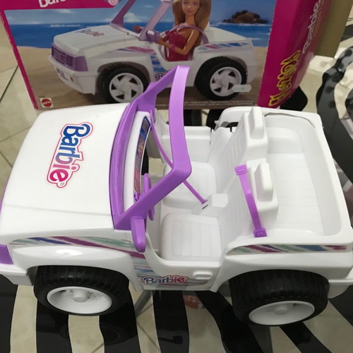 Florida Barbie Sun Wheeler Car Playset 1996 used, rare, broken