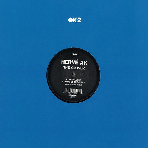 Hervé Ak The Closer 12" vinyl like new, electronic