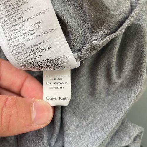 Calvin Klein t-shirt grey like new, size M