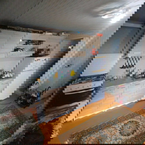 Λυόμενο σπίτι 24 τ.μ. με ένα δωμάτιο, κουζίνα, σαλόνι και τουαλέτα μεταχειρισμένο