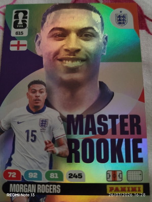 Panini Adrenalyn XL FIFA World Cup 2026 αυτοκόλλητο μεταχειρισμένο