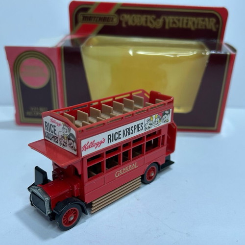 Matchbox 1986 Models of Yesteryear Y-23 1922 A.E.C. Omnibus like new