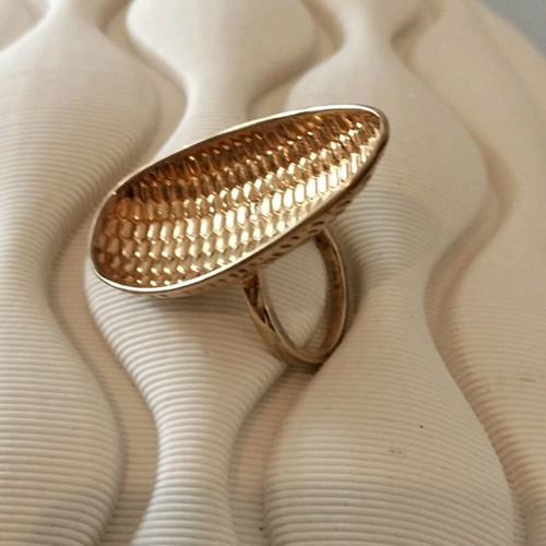 Jools Jewellery women's ring like new, gold plated silver 925