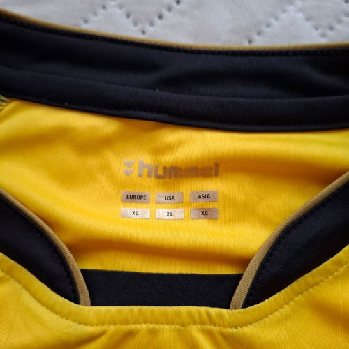 AC Horsens Home Jersey Hummel Yellow Shirt size XL like new