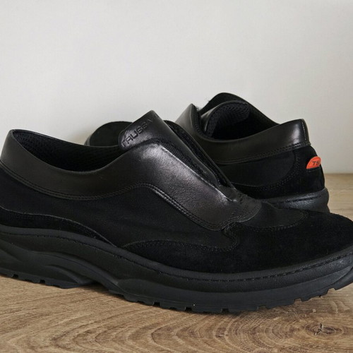 Trussardi Sport men's leather shoes like new, size 43, black
