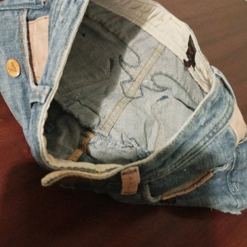 Denim case for items refurbished