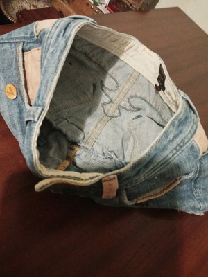 Denim case for items refurbished