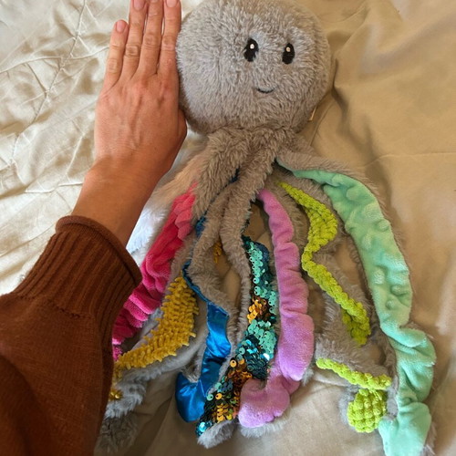 Baby toy octopus new for sensory learning