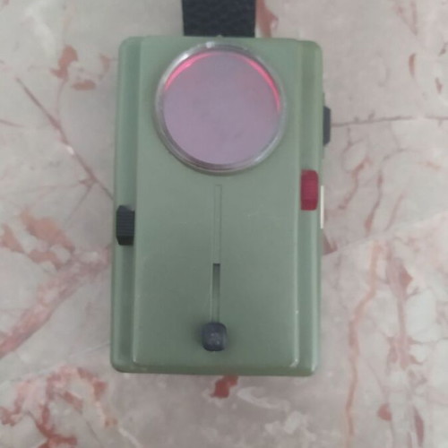 Military camping flashlight with color filters like new