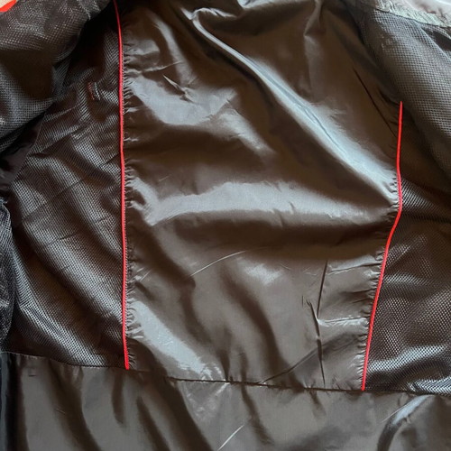 BMW Motorsport Jacket like new, black with red and blue stripes, 3XL