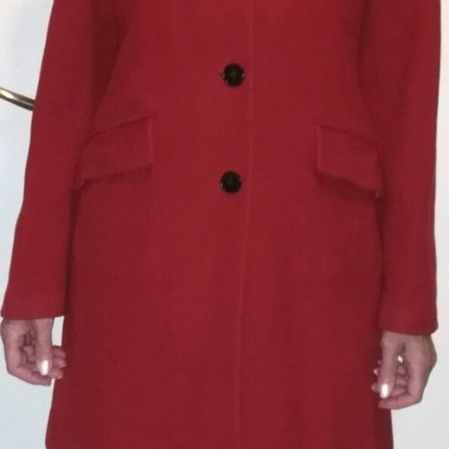 A-Style women's winter coat red like new, size L