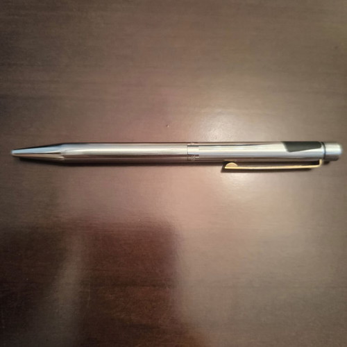Sheaffer TARGA vintage pen like new, brushed stainless steel