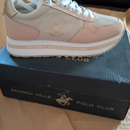 Polo Club beige sneakers, size 39