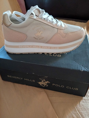 Polo Club beige sneakers, size 39