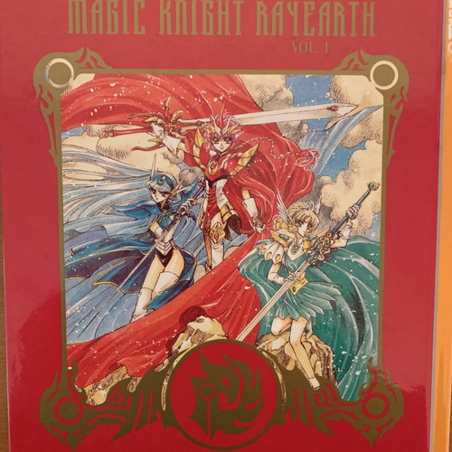 Magic Knight Rayearth Vol.1 & Vol.2 artbooks new, hardcover