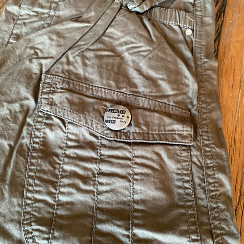 Alouette pants olive new, sizes 12 and 16, cotton