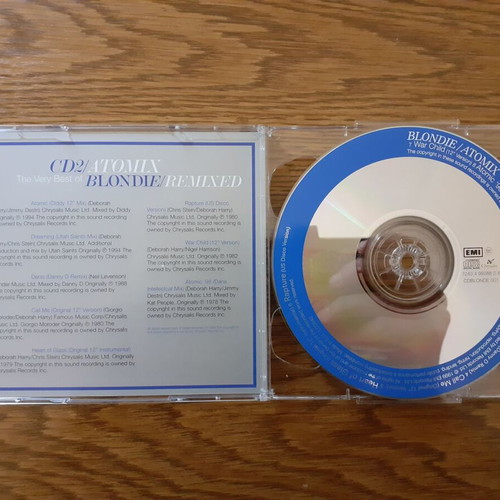 Blondie package Atomic Atomix The Very Best Of 2CD + Atomic' 98 The Mixes CD Single