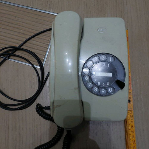Antique telephone used with OTE logo, Siemens